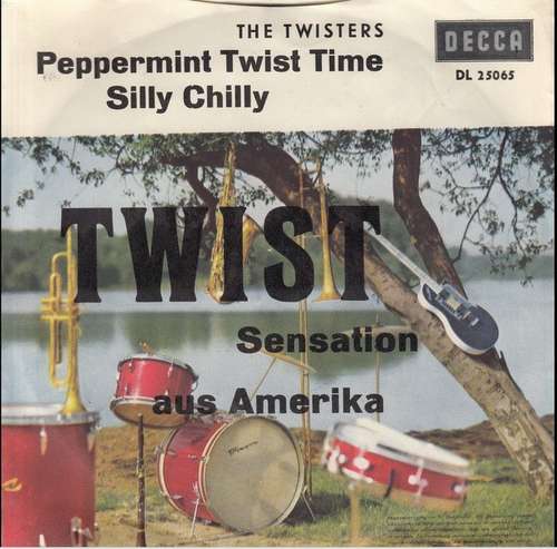 Cover The Twisters - Peppermint Twist Time / Silly Chili (7, Single) Schallplatten Ankauf