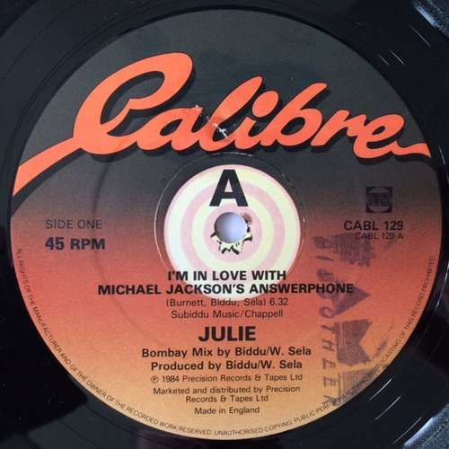 Cover I'm In Love With Michael Jackson's Answerphone Schallplatten Ankauf