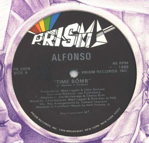 Cover Alfonso* - Time Bomb (12) Schallplatten Ankauf