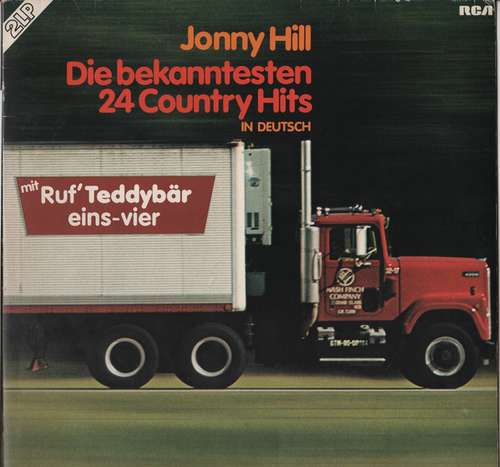 Cover Jonny Hill - Die Bekanntesten 24 Country Hits In Deutsch (2xLP) Schallplatten Ankauf