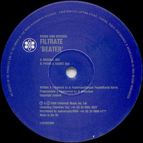 Cover Filtrate - Beater (12) Schallplatten Ankauf