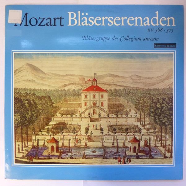 Cover Mozart* - Bläsergruppe des Collegium aureum* - Bläserserenaden KV 388 • 375 (LP, Album) Schallplatten Ankauf
