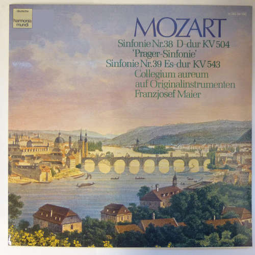 Cover Mozart*, Collegium Aureum Auf Originalinstrumenten*, Franzjosef Maier - Sinfonie Nr. 38 D-dur KV 504 Prager Sinfonie / Sinfonie Nr. 39 Es-dur KV 543 (LP) Schallplatten Ankauf