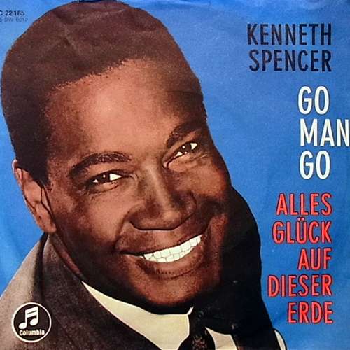 Cover zu Kenneth Spencer - Go Man Go (7, Single) Schallplatten Ankauf