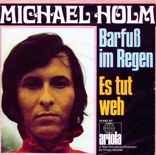 Cover Michael Holm - Barfuß Im Regen (7, Single) Schallplatten Ankauf
