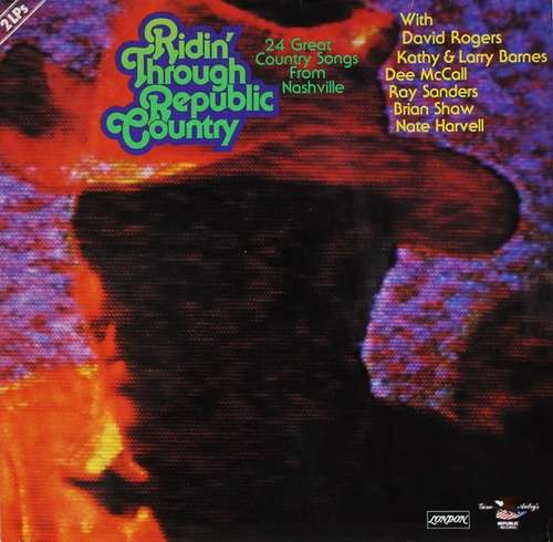 Cover Various - Ridin' Through Republic Country (2xLP, Comp) Schallplatten Ankauf