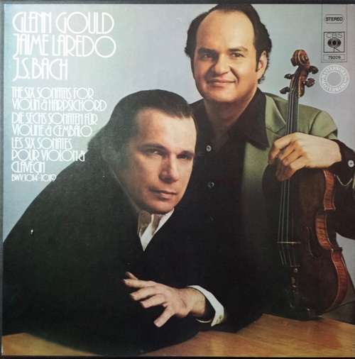 Cover Jaime Laredo, Glenn Gould - Bach* - The Six Sonatas For Violin And Harpsichord (2xLP, Album, Box) Schallplatten Ankauf
