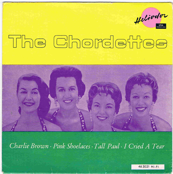 Cover The Chordettes - The Chordettes (7, EP) Schallplatten Ankauf