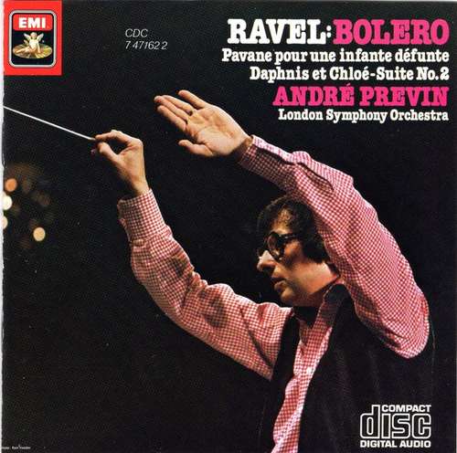 Cover Ravel*  /  London Symphony Orchestra*, André Previn - Boléro • Daphnis Et Chloé • Pavane (CD, Album, RE, RM) Schallplatten Ankauf
