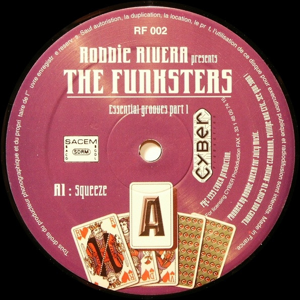 Cover Robbie Rivera Presents The Funksters - Essential Grooves Part 1 (12) Schallplatten Ankauf