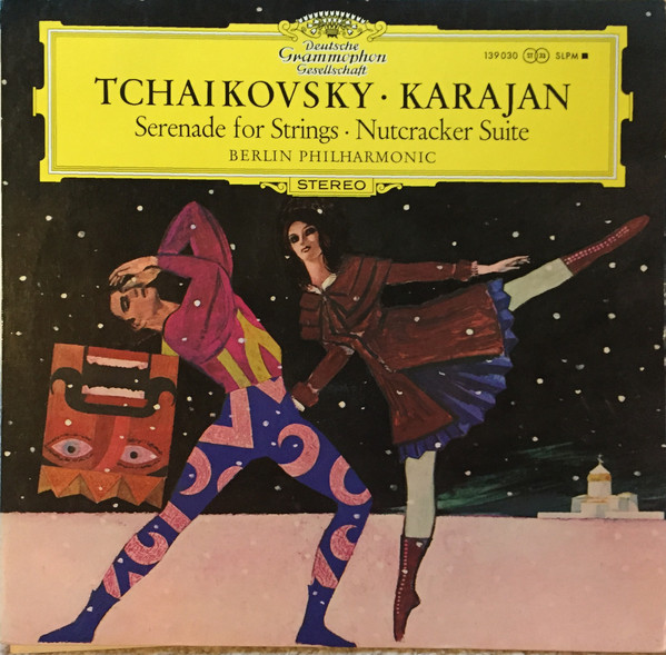 Cover Tchaikovsky*, Karajan*, Berlin Philharmonic* - Serenade for Strings - Nutcracker Suite (LP) Schallplatten Ankauf