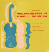 Cover Mendelssohn* / Niederländisches Philharmonisches Orchester* Direction : Otto Ackermann / Louis Kaufman - Violinkonzert In E/Moll, Opus 64 (10) Schallplatten Ankauf