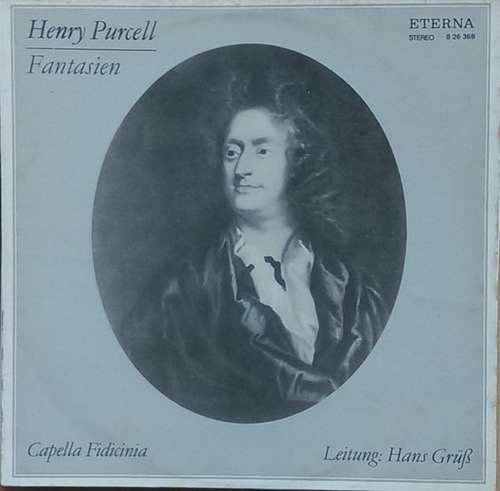 Bild Henry Purcell, Capella Fidicinia, Hans Grüß - Fünfzehn Fantasien (LP, Album) Schallplatten Ankauf