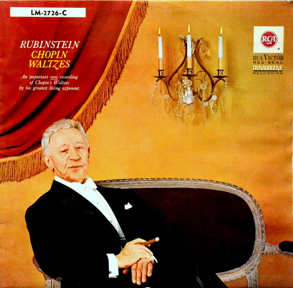 Cover Rubinstein* - Chopin Waltzes (LP, Mono, Dyn) Schallplatten Ankauf