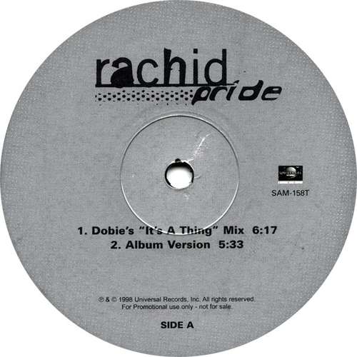 Cover Rachid - Pride (12, Promo) Schallplatten Ankauf