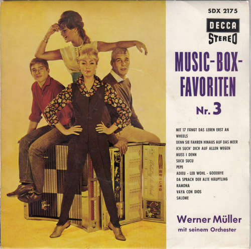 Cover Werner Müller Mit Seinem Orchester* - Music-Box-Favoriten Nr. 3 (7, EP) Schallplatten Ankauf