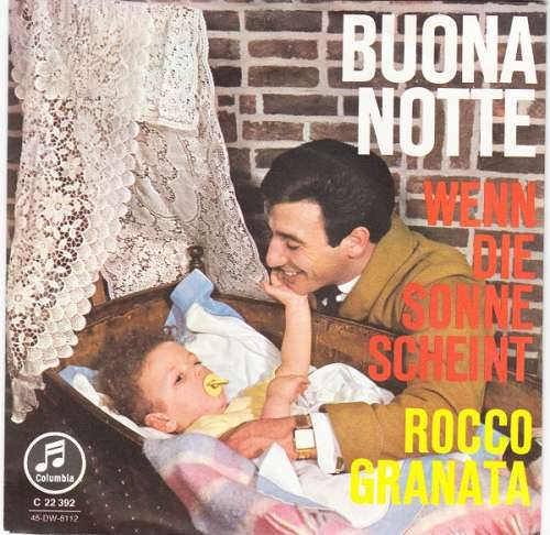 Cover Rocco Granata - Buona Notte (7, Single) Schallplatten Ankauf