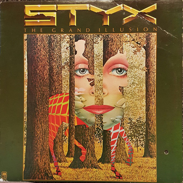 Cover Styx - The Grand Illusion (LP, Album, Ter) Schallplatten Ankauf