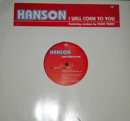 Cover Hanson - I Will Come To You (12, Promo) Schallplatten Ankauf