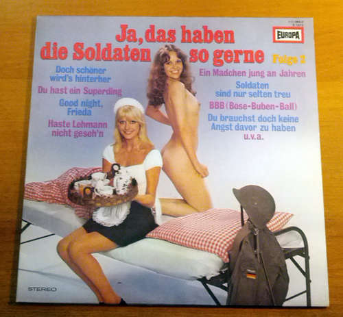 Cover Großes Blasorchester Mit Soldatenchor - Ja, Das Haben Die Soldaten So Gerne (Folge 2) (LP, RP) Schallplatten Ankauf