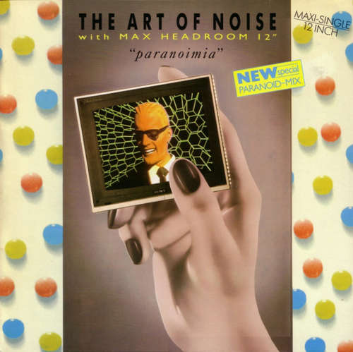 Cover The Art Of Noise With Max Headroom - Paranoimia (New Special Paranoid-Mix) (12, Maxi) Schallplatten Ankauf