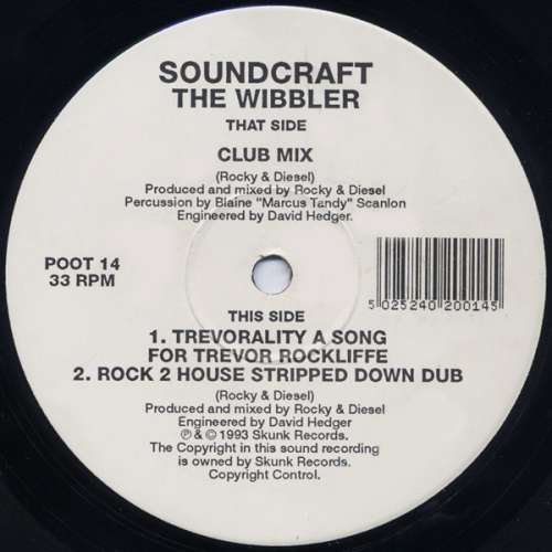 Cover Soundcraft - The Wibbler (12) Schallplatten Ankauf