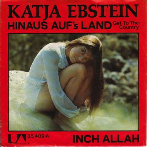 Cover Katja Ebstein - Hinaus Auf's Land (7, Single) Schallplatten Ankauf