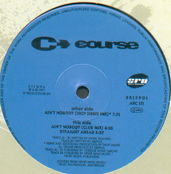 Cover The Course - Ain't Nobody (12) Schallplatten Ankauf