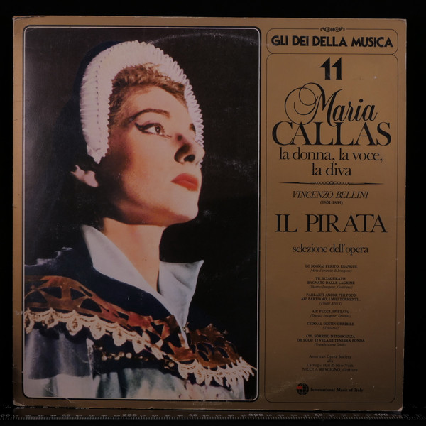 Cover Maria Callas / Vincenzo Bellini / American Opera Society* & Nicola Rescigno - Il Pirata - Selezione Dell'Opera (LP, Album) Schallplatten Ankauf
