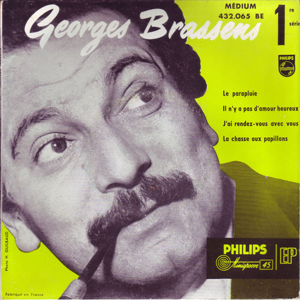 Cover Georges Brassens - Le Parapluie (7, EP, RE) Schallplatten Ankauf