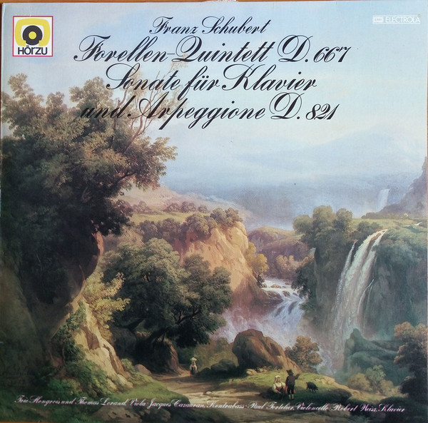 Cover Franz Schubert - Forellen-Quintett D.667 - Sonate Für Klavier U. Arpeggione A-Moll D.821 (LP, Album, RE) Schallplatten Ankauf