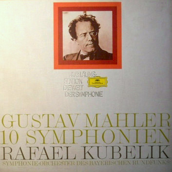 Cover Gustav Mahler - Symphonie-Orchester Des Bayerischen Rundfunks, Rafael Kubelik - 10 Symphonien (14xLP, Comp + Box) Schallplatten Ankauf