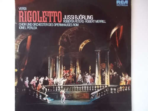 Cover Verdi* / Jussi Björling, Roberta Peters ∙ Robert Merrill, Chor* Und Orchester Des Opernhauses Rom* ; Ionel Perlea* - Rigoletto (2xLP, Mono, Gat) Schallplatten Ankauf