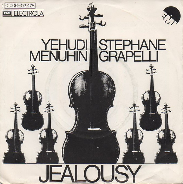 Cover Yehudi Menuhin & Stephane Grapelli* - Jealousy (7) Schallplatten Ankauf