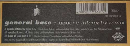 Cover General Base - Apache (Interactiv Remix) (12) Schallplatten Ankauf