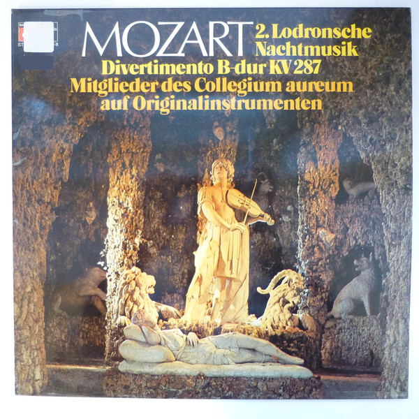 Cover Mozart*, Collegium Aureum - 2. Lodronsche Nachtmusik - Divertimento B-Dur KV287 (LP) Schallplatten Ankauf