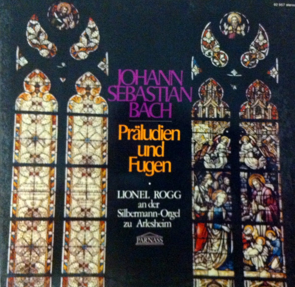 Cover Johann Sebastian Bach, Lionel Rogg - Präludien Und Fugen (LP, Album) Schallplatten Ankauf