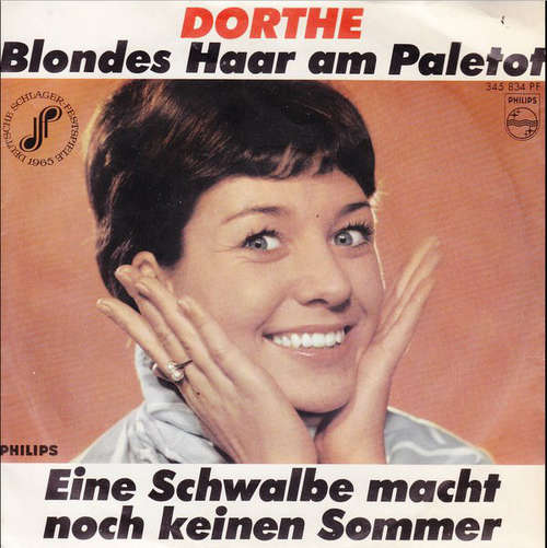 Cover Dorthe* - Blondes Haar Am Paletot / Eine Schwalbe Macht Noch Keinen Sommer (7) Schallplatten Ankauf