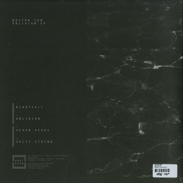 Cover Boston 168 - Oblivion EP (12, EP) Schallplatten Ankauf