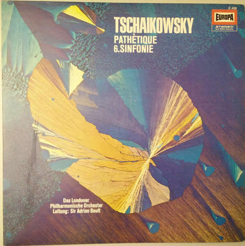 Cover Tschaikowsky* - Das Londoner Philharmonische Orchester*, Sir Adrian Boult - Pathétique 6. Sinfonie (LP) Schallplatten Ankauf
