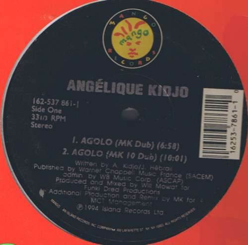 Cover Angélique Kidjo - Agolo (12) Schallplatten Ankauf