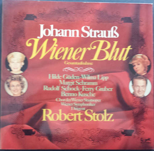 Cover Johann Strauss Jr., Robert Stolz - Wiener Blut (2xLP) Schallplatten Ankauf