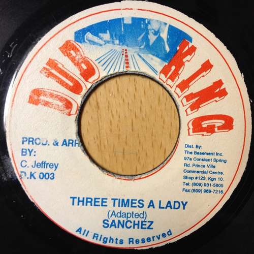 Cover Sanchez - Three Times A Lady (7) Schallplatten Ankauf
