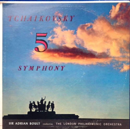 Cover Tchaikovsky*, Sir Adrian Boult, Das Londoner Philharmonische Orchester* - 5th Symphony (LP, Mono) Schallplatten Ankauf