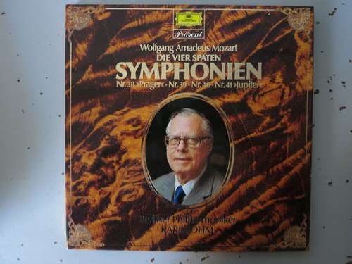 Bild Wolfgang Amadeus Mozart - Berliner Philharmoniker, Karl Böhm - Die Vier Späten Symphonien Nr 38 Prager, Nr. 39, Nr.40, Nr. 41 Jupiter (LP, Comp) Schallplatten Ankauf