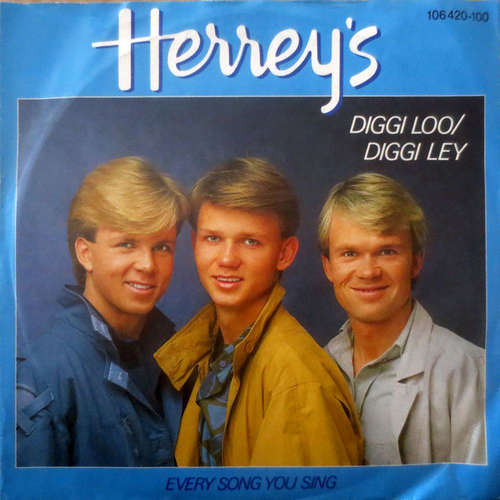 Cover Herrey's* - Diggi Loo/ Diggi Ley (7, Single) Schallplatten Ankauf