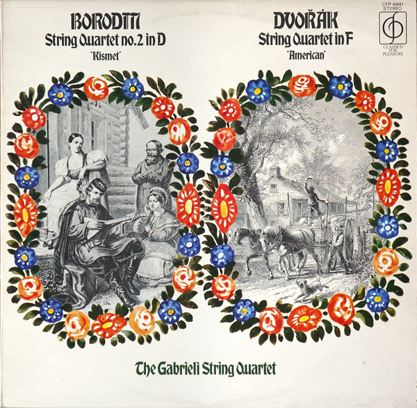 Bild Borodin*, Dvořák*, The Gabrieli String Quartet - String Quartet No.2 In D: Kismet, String Quartet In F, American (LP) Schallplatten Ankauf