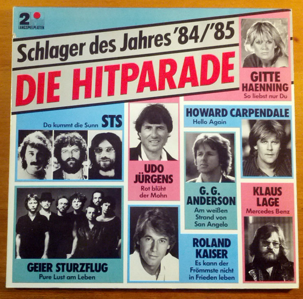 Cover Various - Die Hitparade - Schlager Des Jahres '84/'85 (2xLP, Comp, Gat) Schallplatten Ankauf