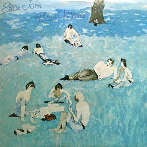 Cover Elton John - Blue Moves (2xLP, Album, Gat) Schallplatten Ankauf
