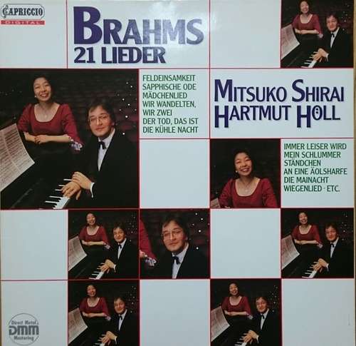 Cover Brahms*, Mitsuko Shirai, Hartmut Höll - 21 Lieder (LP) Schallplatten Ankauf
